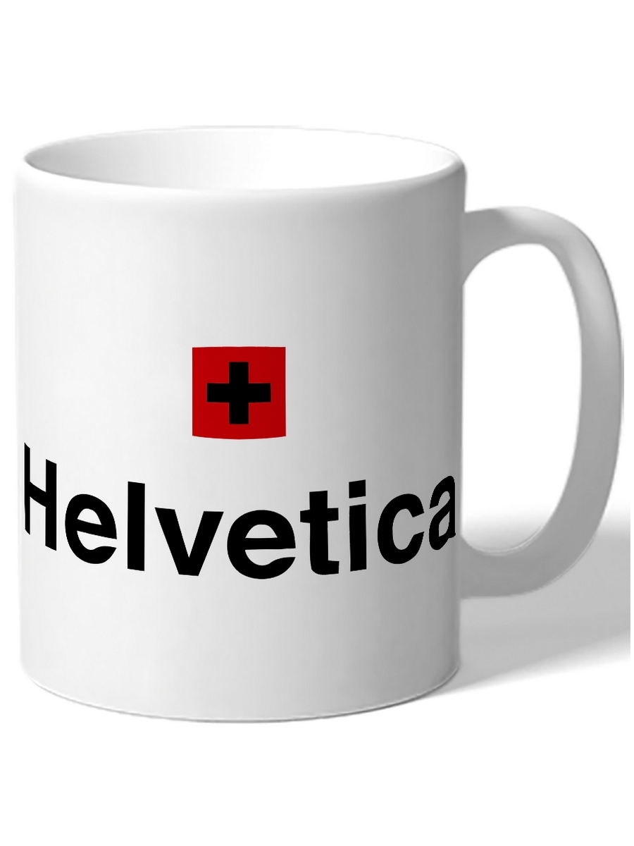 фото Кружка drabs helvetica, гельветика