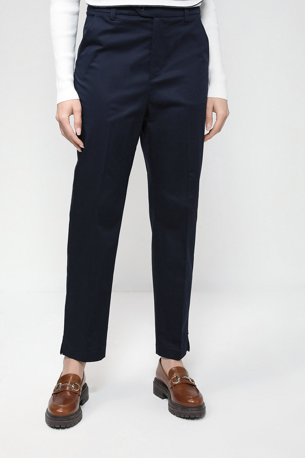 

Брюки женские Esprit Casual 993EE1B316 синие 44 EU, Синий, 993EE1B316