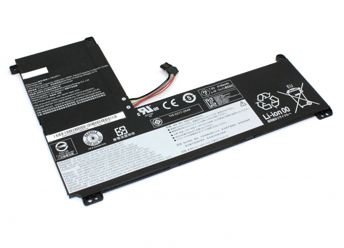 

Аккумуляторная батарея L19C2PF1 для ноутбука Lenovo IdeaPad 1-11IGL05, 1-14IGL05 Series, p