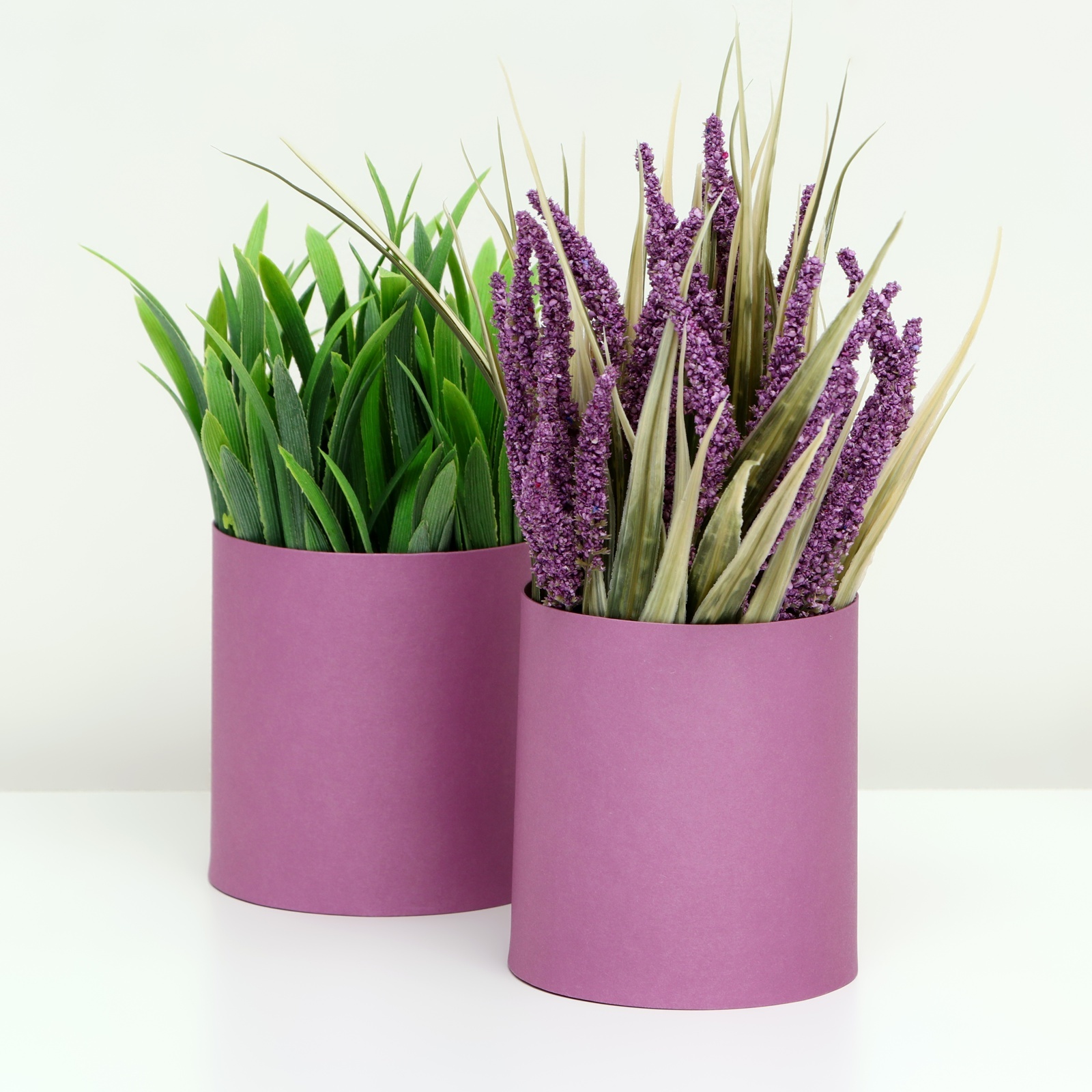 

Набор подарочных коробок UPAK LAND 2 в 1 Тёмно сиреневый, без крышки, 10 х 10 х10,5 см