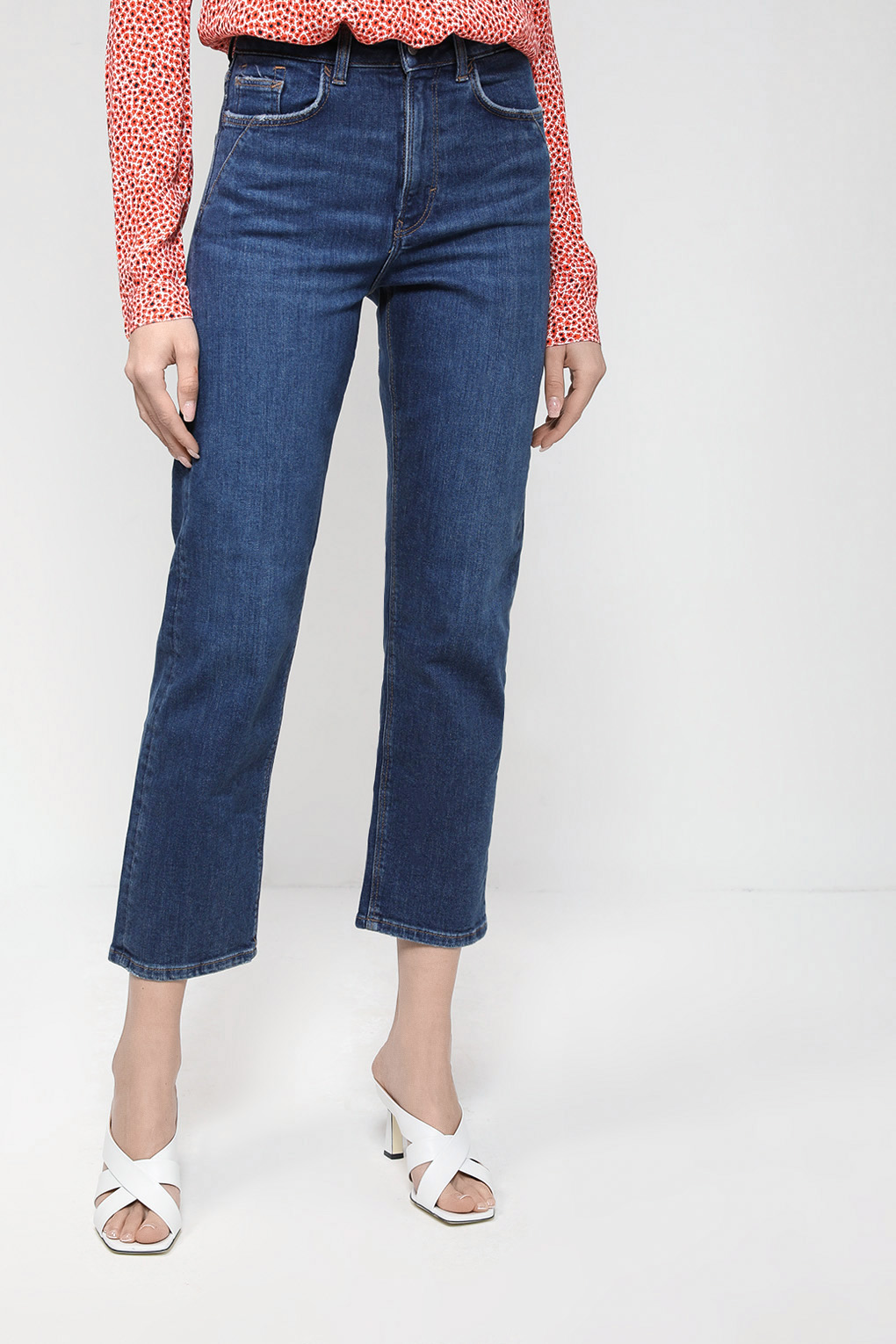 

Джинсы женские Esprit Casual 993EE1B305 синие 28/28, Синий, 993EE1B305