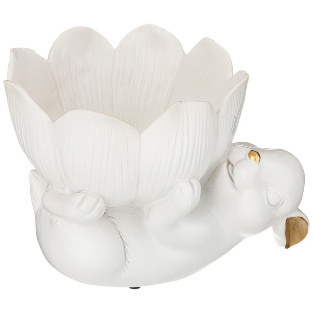 Подставка декоративная полистоун 21,5х17х16,5см Lefard 