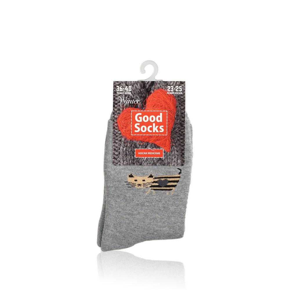 

Носки женские Good Socks серые 23-25, Серый