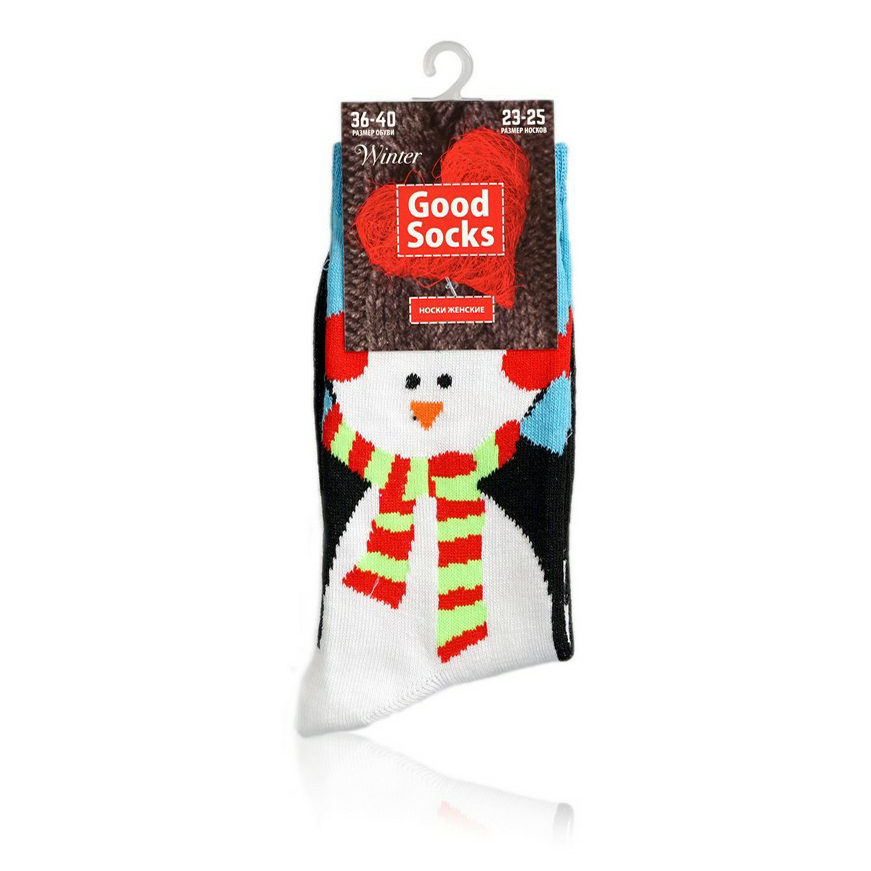 

Носки женские Good Socks разноцветные 23-25, Разноцветный
