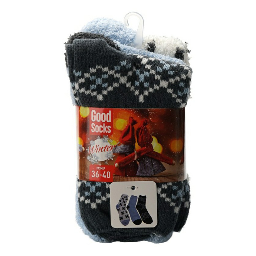 

Комплект носков женских Good Socks разноцветных, Разноцветный