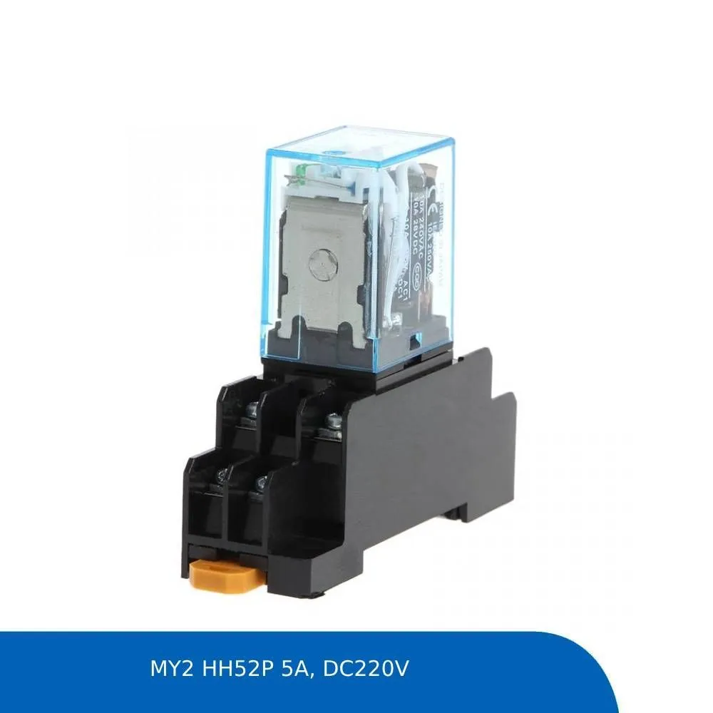 

Промежуточное реле MY2 HH52P 500144 5A, DC220V, 500144