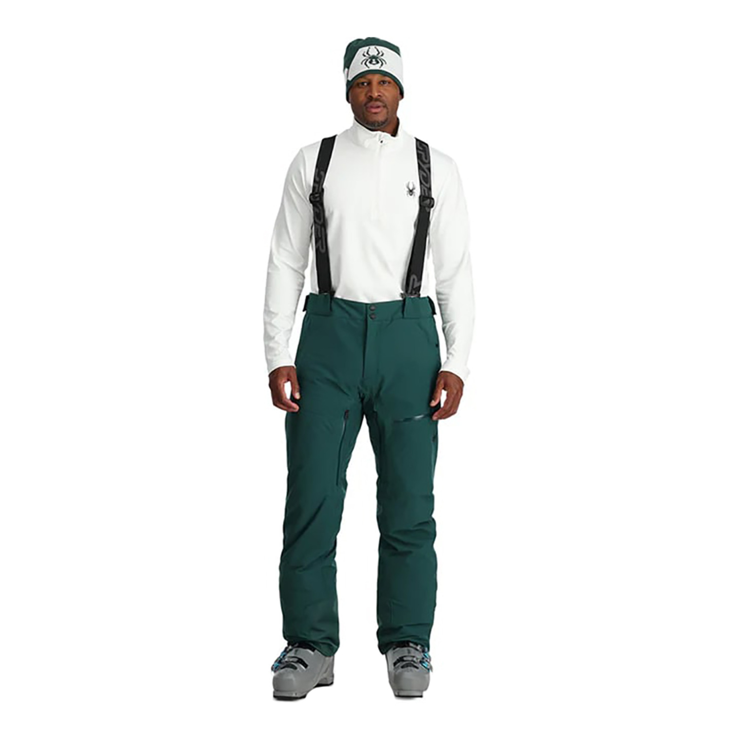 Горнолыжные брюки мужские Spyder Dare Pants 23/24, зеленый, EUR: 56