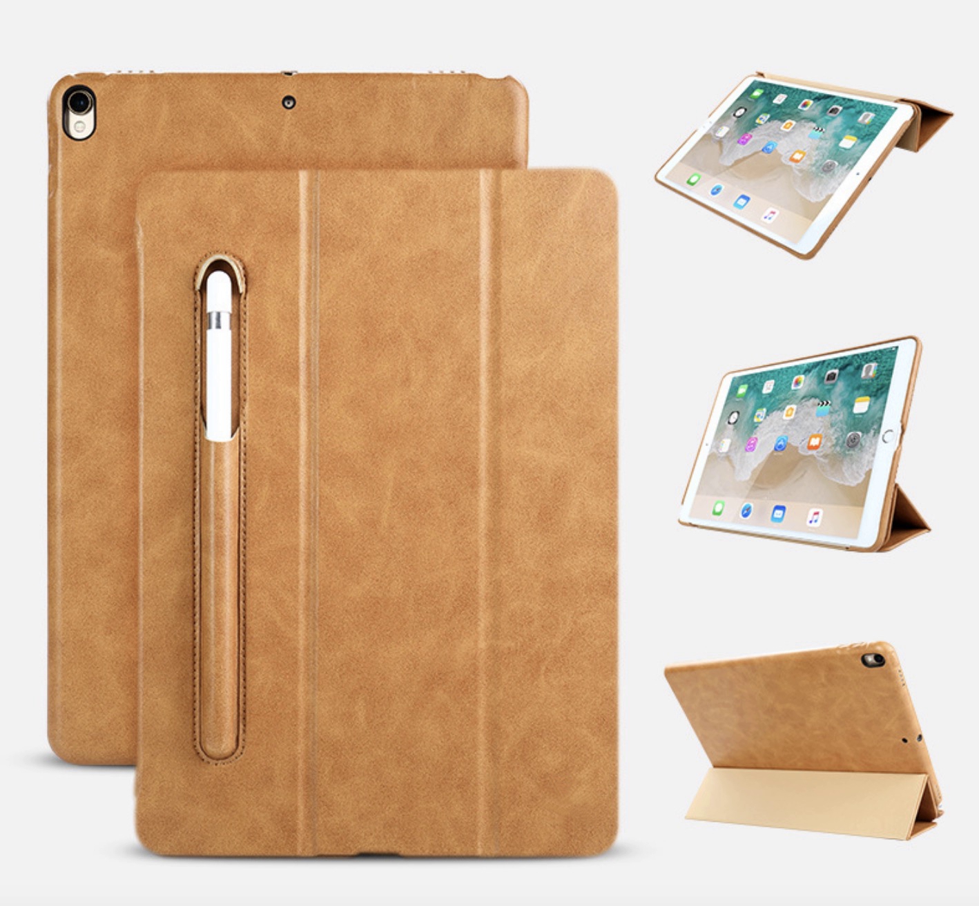 фото Чехол mypads для ipad pro 10.5 (a1701 / a1709) / ipad air 2019 brown (128405)