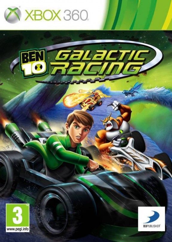 фото Игра ben 10: galactic racing (xbox 360) d3 publisher