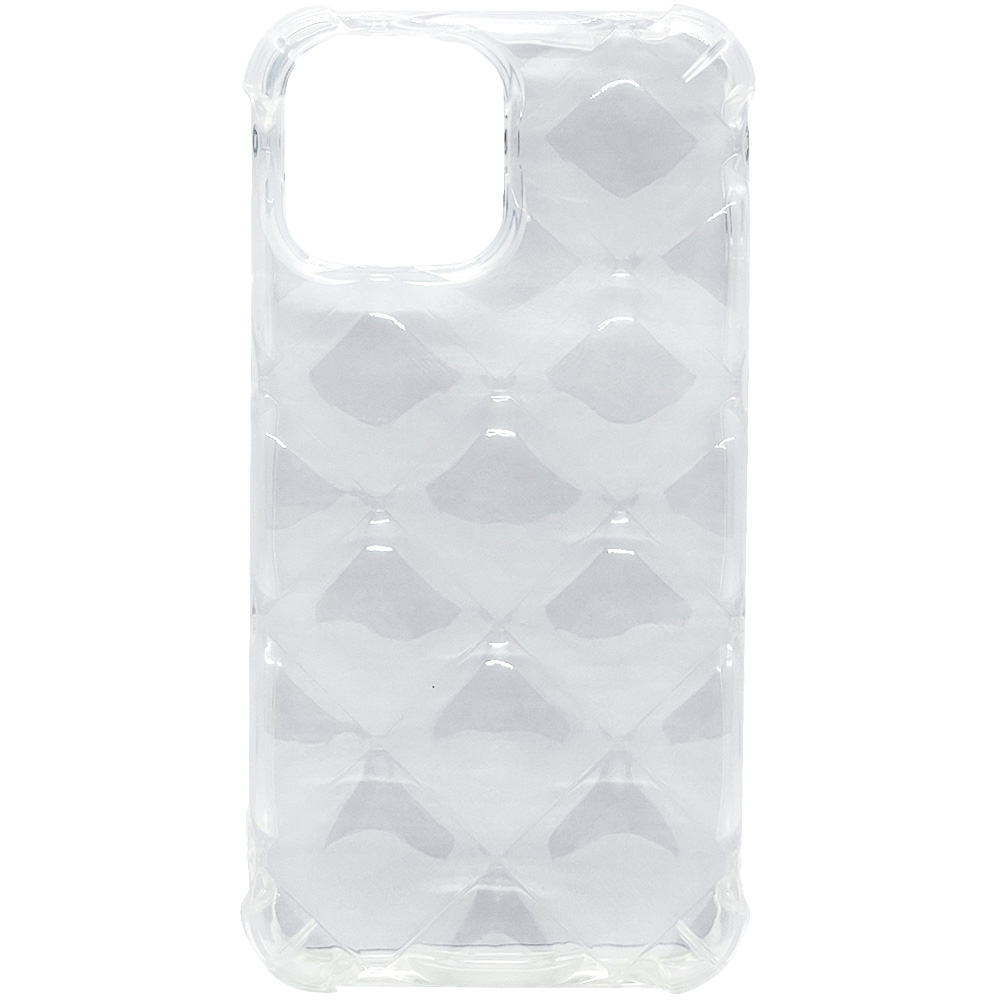

Силиконовый чехол ромб iGrape Diamond для iPhone 13 Pro Max (Прозрачный), diamond11