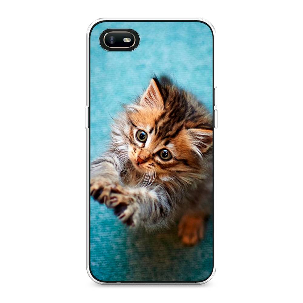 

Чехол Awog на Oppo A1k "Котенок просит есть", Разноцветный, 252150-2