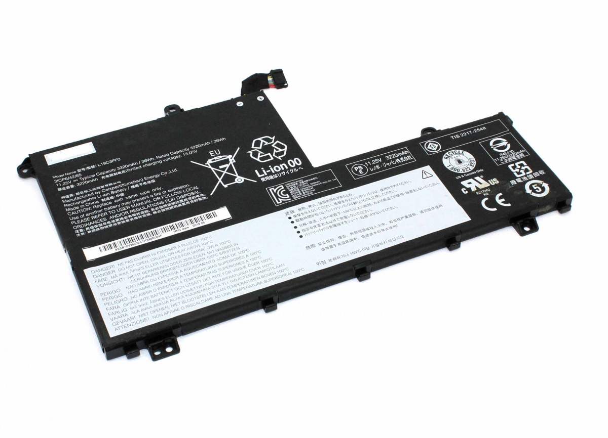 

Аккумуляторная батарея L18L3PF2, L19C3PF0 для ноутбука Lenovo ThinkBook 14-IML, 11.25V (33