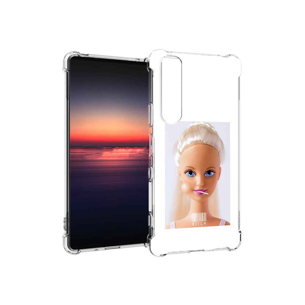 

Чехол MyPads Tocco для Sony Xperia 1 III барби (PT162368.229.226), Прозрачный, Tocco
