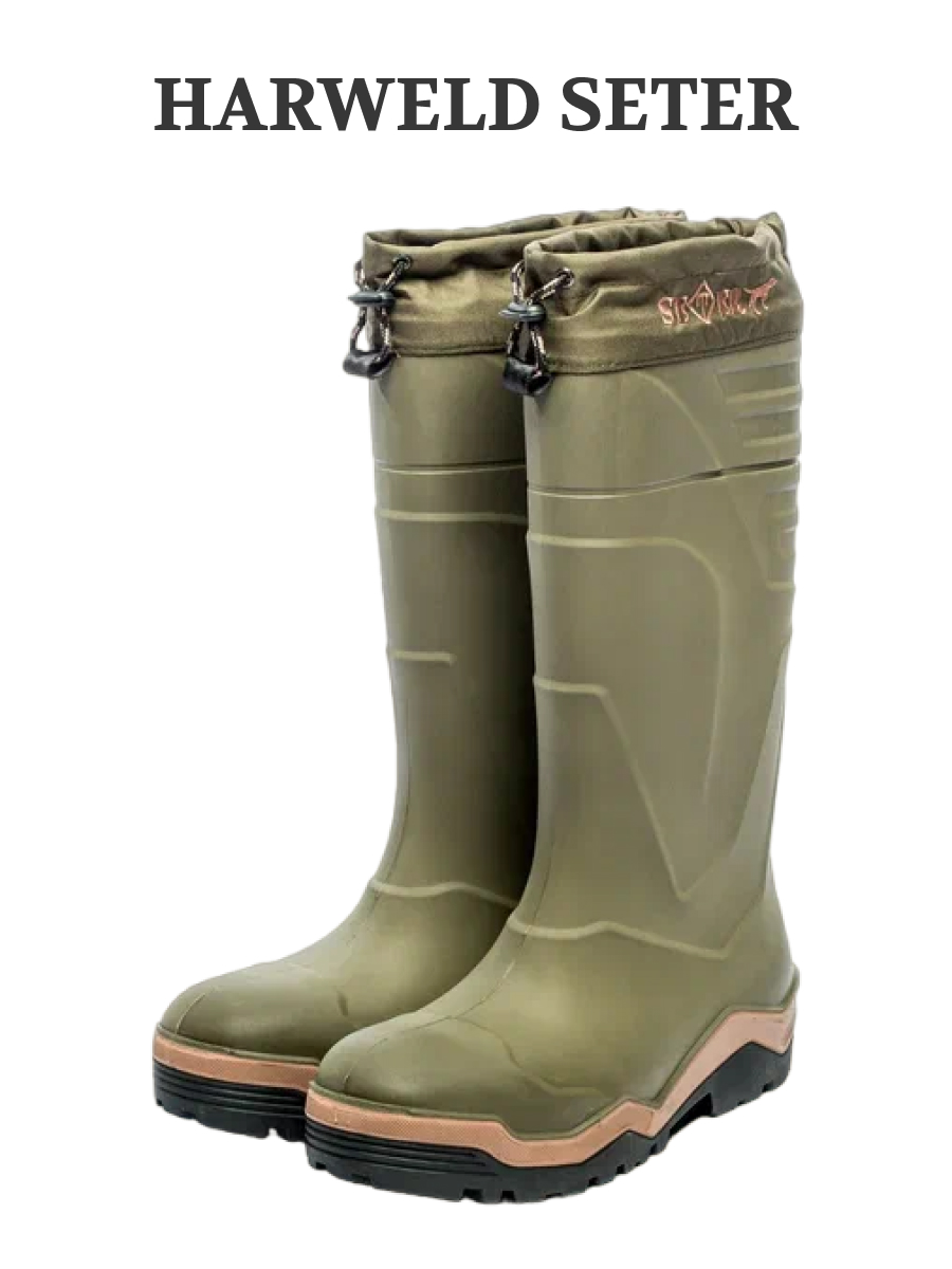 Резиновые сапоги унисекс ХАРВЕЛД С903 хаки 45 RU