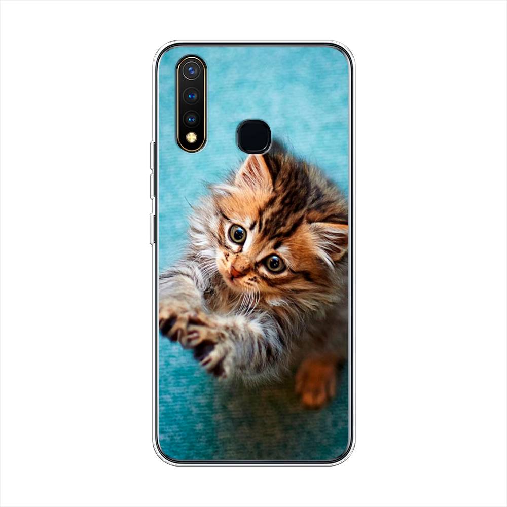 

Чехол Awog на Vivo Y19 "Котенок просит есть", Разноцветный, 261950-2