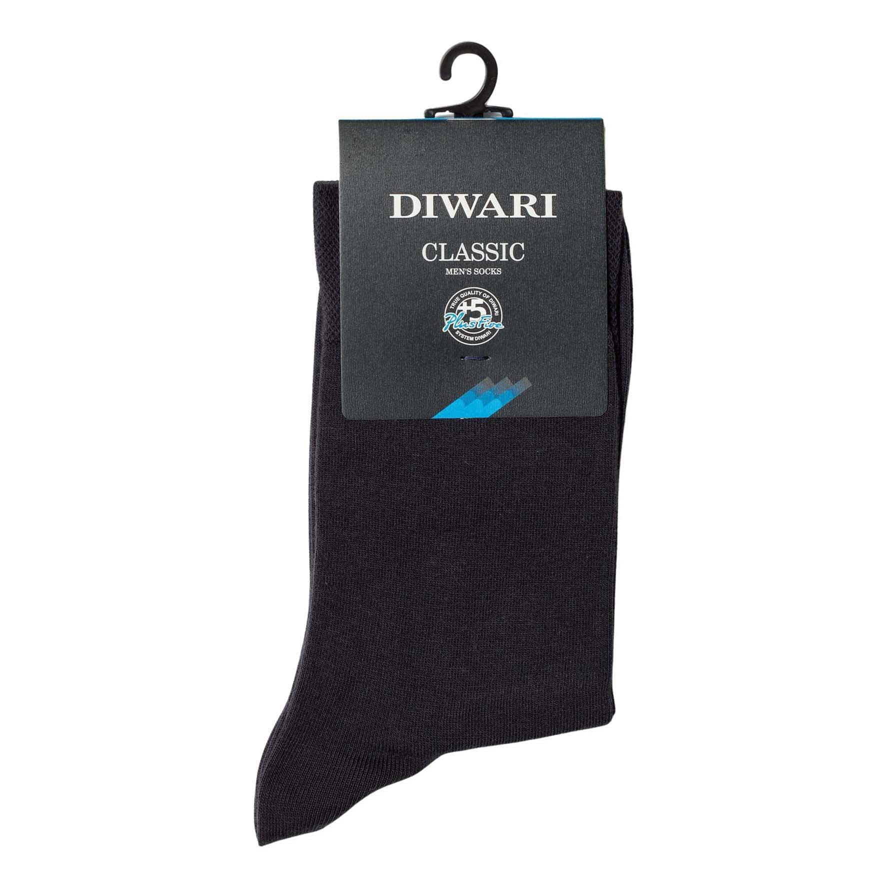 

Носки мужские DIWARI черные 25, Черный