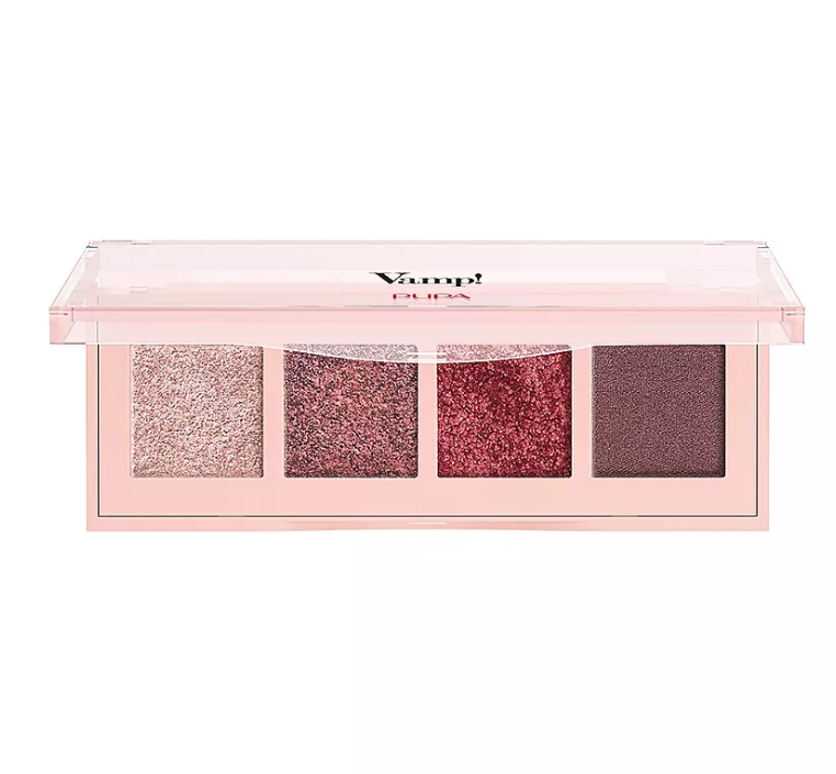 

Палетка теней для век PUPA Vamp 4 Eyeshadow Palette № 003 Pinkish Bronze 5,2 г, Розовый