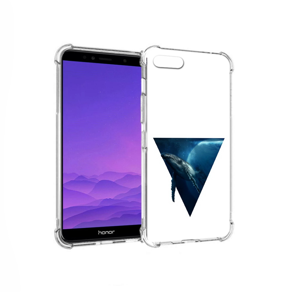 

Чехол MyPads Tocco для Honor 7A 3D кит (PT111206.25.2), Прозрачный, Tocco
