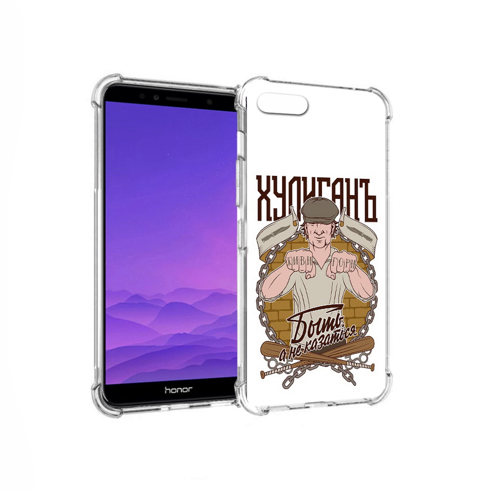 

Чехол MyPads Tocco для Honor 7A Хулиган (PT111206.25.192), Прозрачный, Tocco