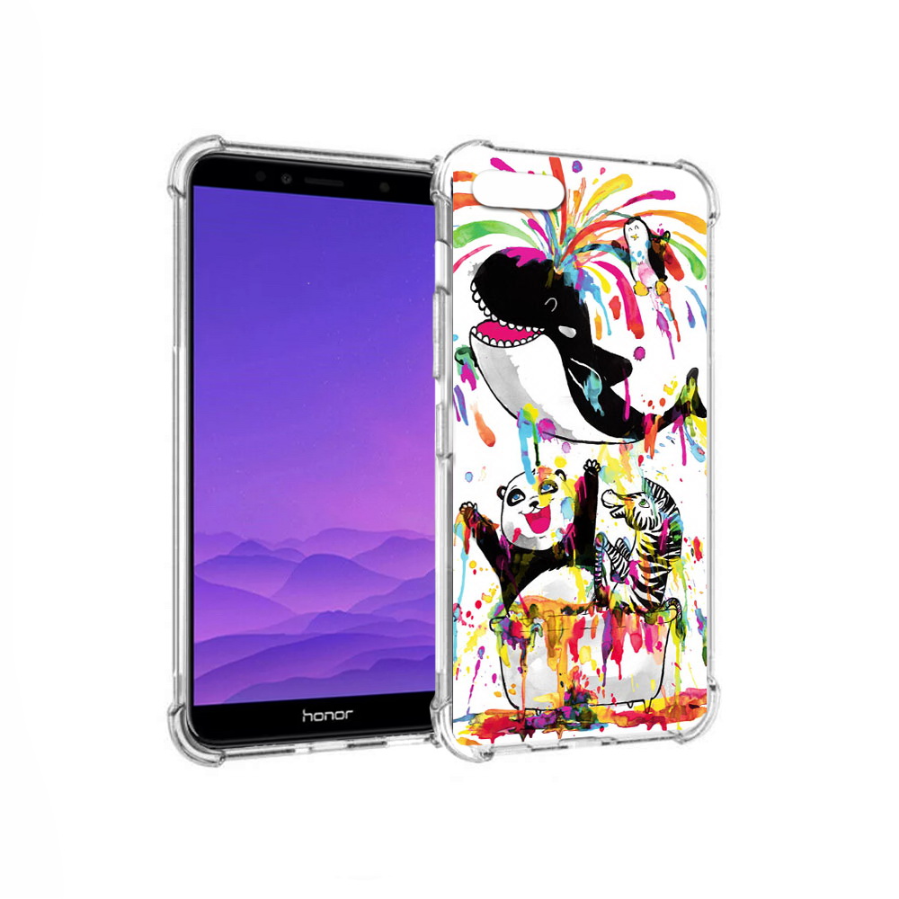 

Чехол MyPads Tocco для Honor 7A Хиппи кит (PT111206.25.191), Прозрачный, Tocco