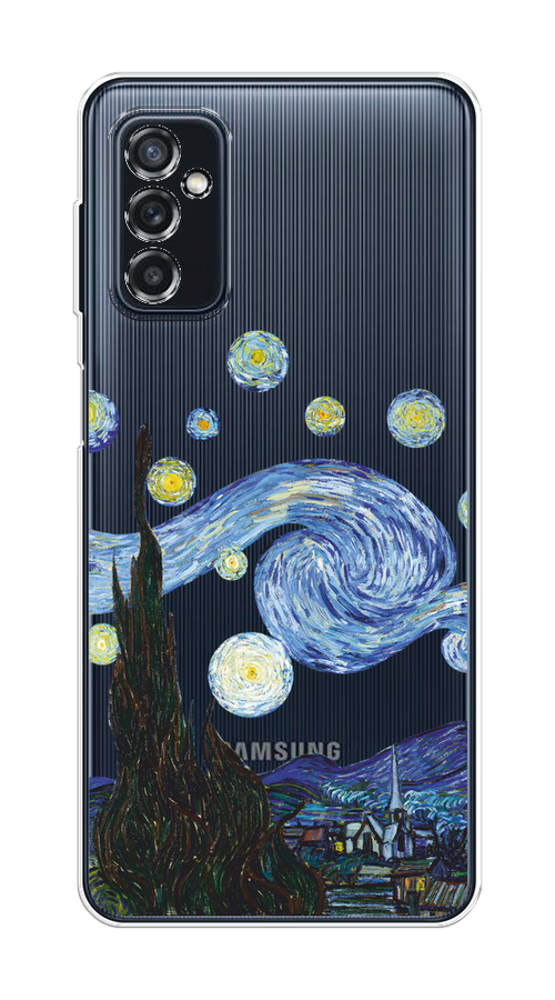 

Чехол на Samsung Galaxy M52 "Ночь Ван Гога", Голубой;синий;черный, 2104350-1