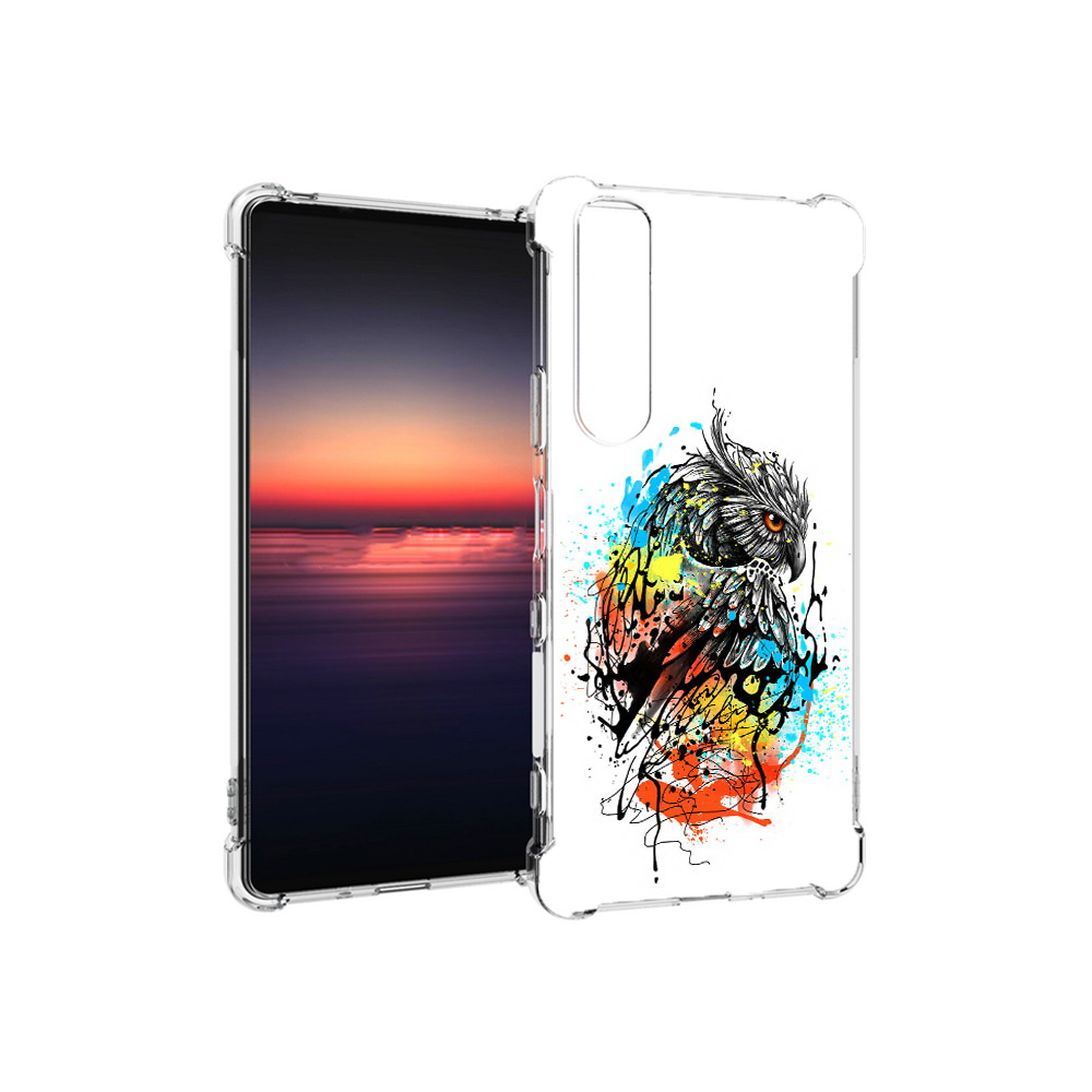 

Чехол MyPads Tocco для Sony Xperia 1 III Творческая сова (PT162368.229.170), Прозрачный, Tocco