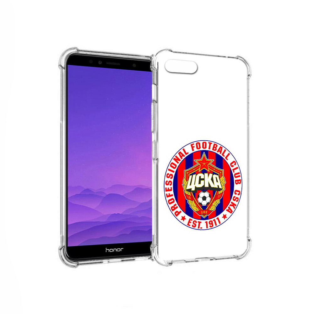 

Чехол MyPads Tocco для Honor 7A ФК ЦСК логотип (PT111206.25.178), Прозрачный, Tocco