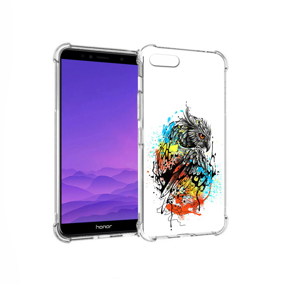 

Чехол MyPads Tocco для Honor 7A Творческая сова (PT111206.25.170), Прозрачный, Tocco