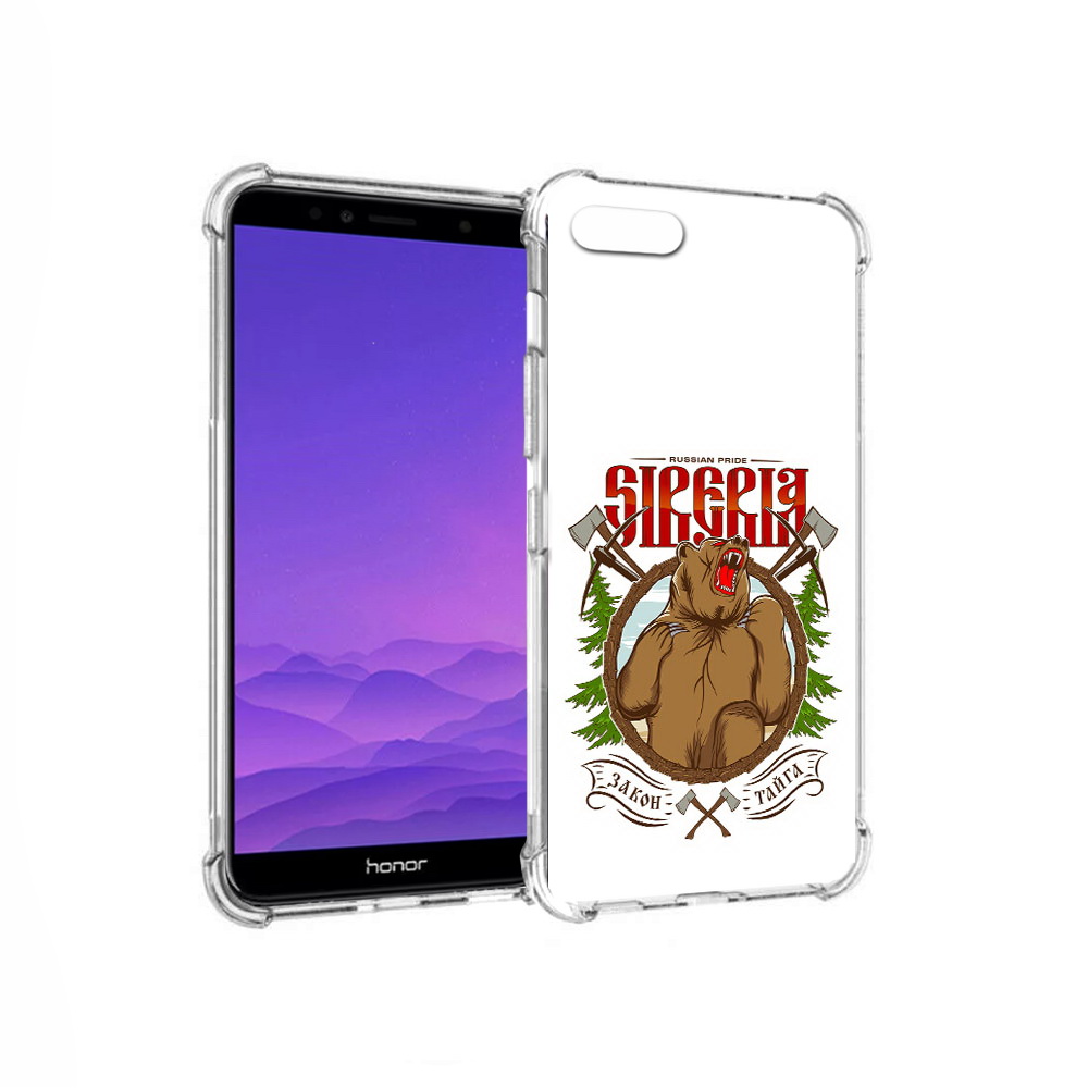 

Чехол MyPads Tocco для Honor 7A Тайга (PT111206.25.168), Прозрачный, Tocco