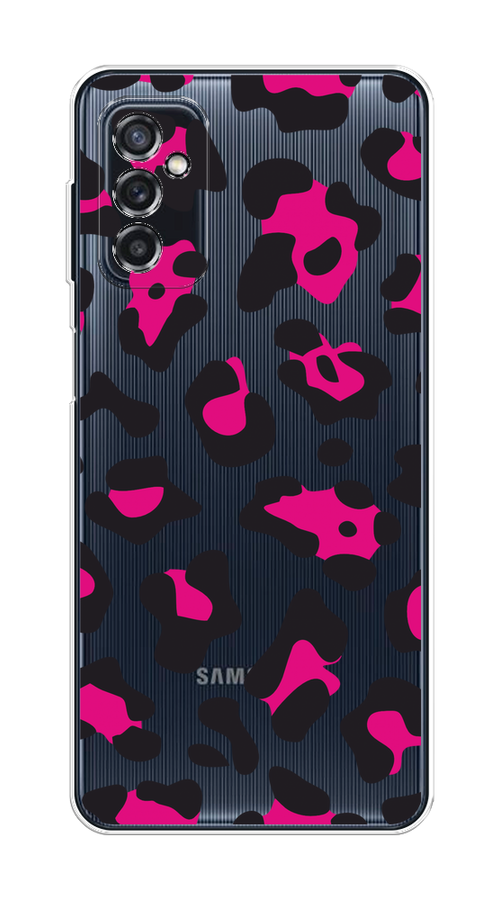 

Чехол на Samsung Galaxy M52 "Pink cow spots", Черный;розовый, 2104350-1