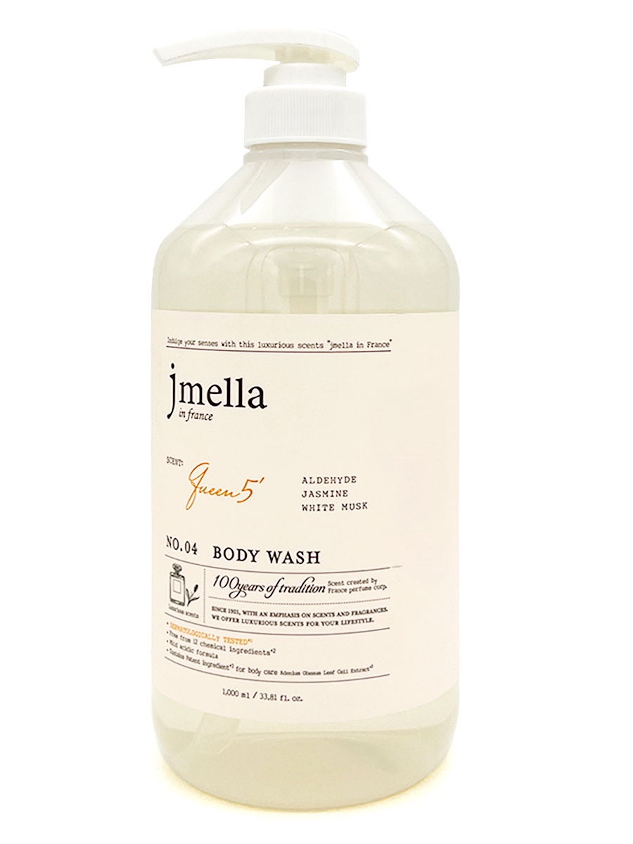 Парфюмированный гель для душа Королева 5 Jmella N0.04 In France Queen 5 Body Wash 1000 мл