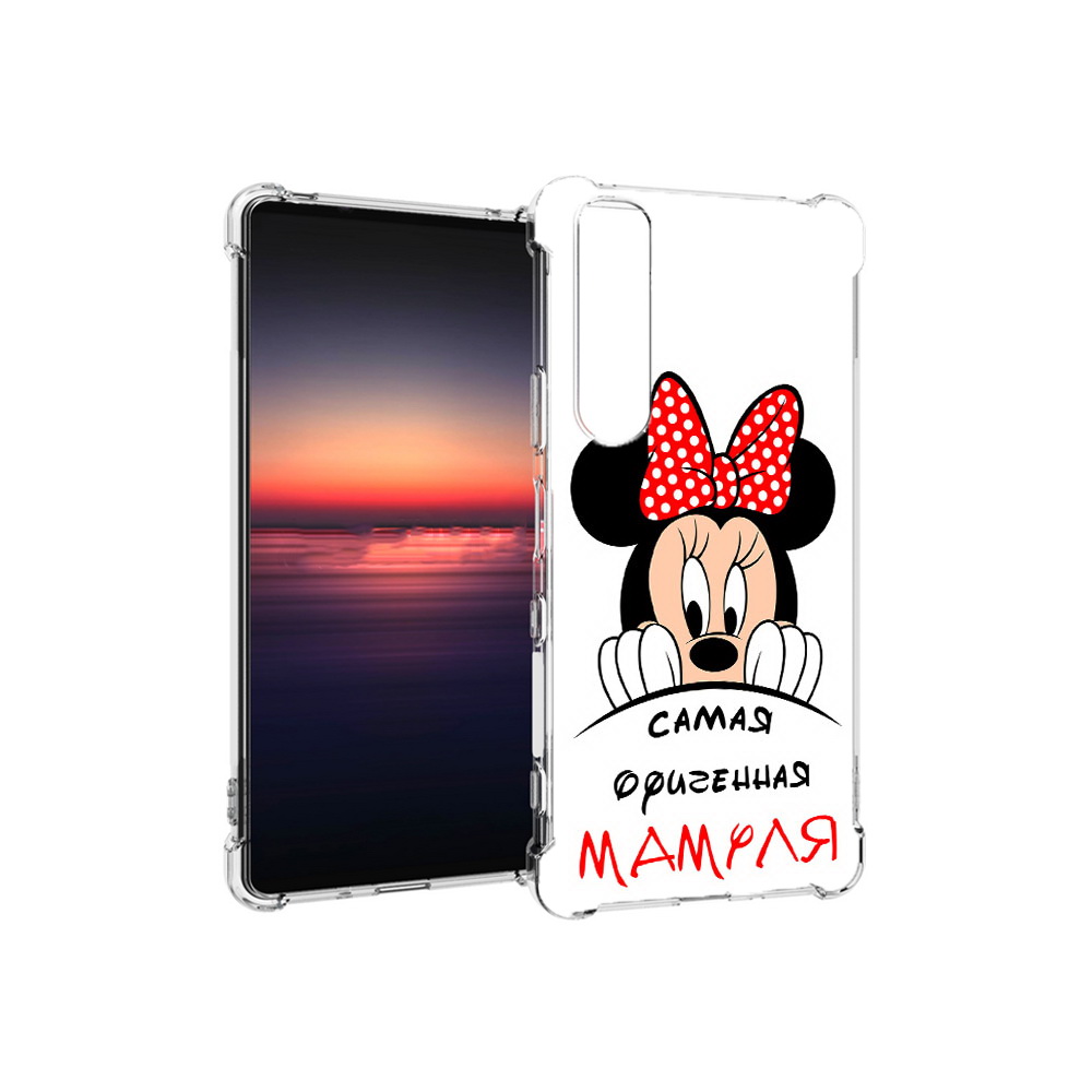 

Чехол MyPads Tocco для Sony Xperia 1 III Самая лучшая мамуля Мини Маус (PT162368.229.152), Прозрачный, Tocco