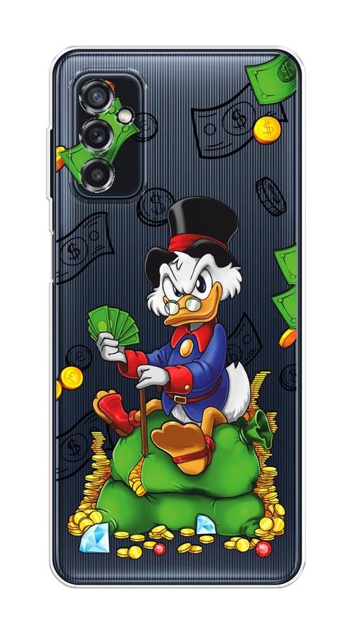 

Чехол на Samsung Galaxy M52 "Scrooge Richness", Черный;синий;зеленый, 2104350-1