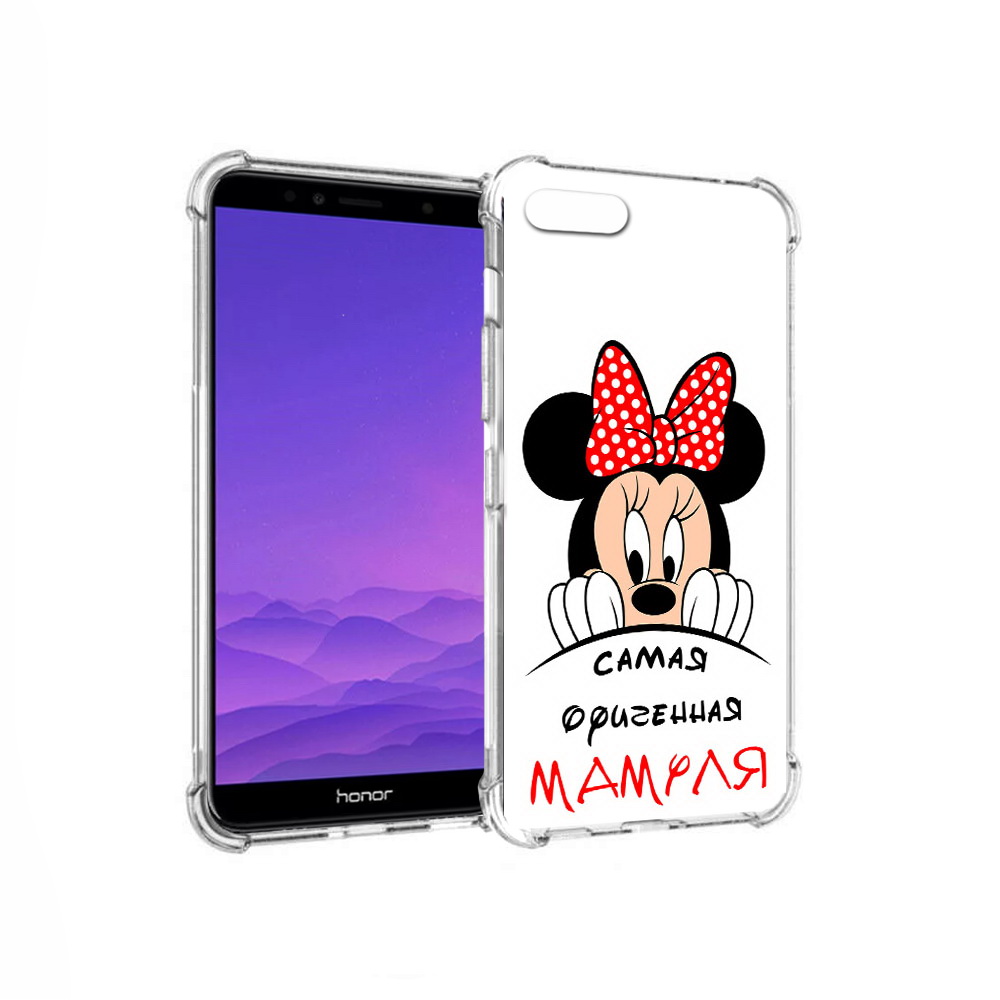 

Чехол MyPads Tocco для Honor 7A Самая лучшая мамуля Мини Маус (PT111206.25.152), Прозрачный, Tocco