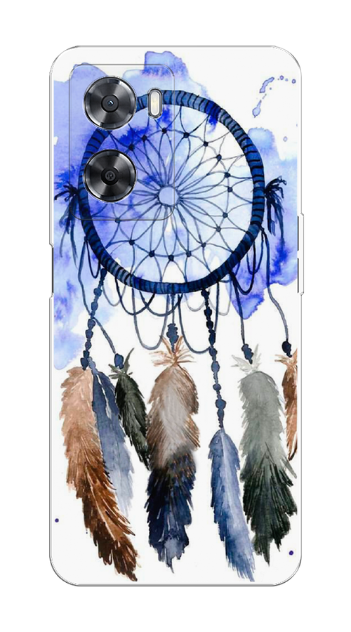 

Чехол на Oppo A57 4G/A77 4G/A77s 4G/A57s "Ловец снов 1", Коричневый;синий, 2511950-1
