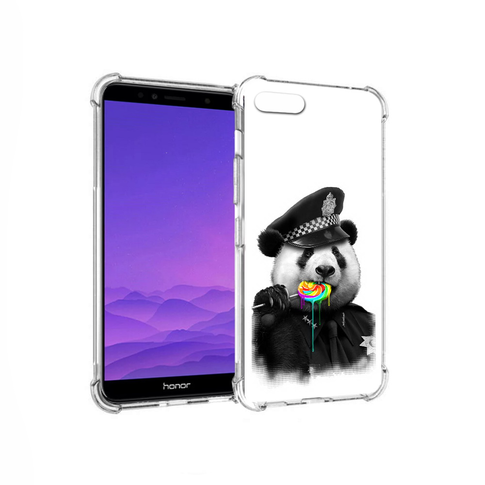 

Чехол MyPads Tocco для Honor 7A Панда полиция (PT111206.25.130), Прозрачный, Tocco