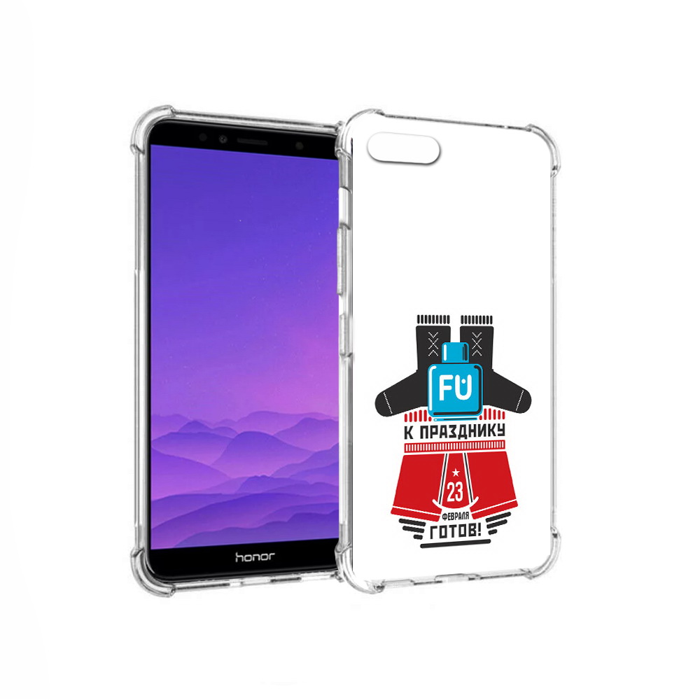 Чехол MyPads Tocco для Honor 7A 23 февраля подарки к празднику (PT111206.25.13)