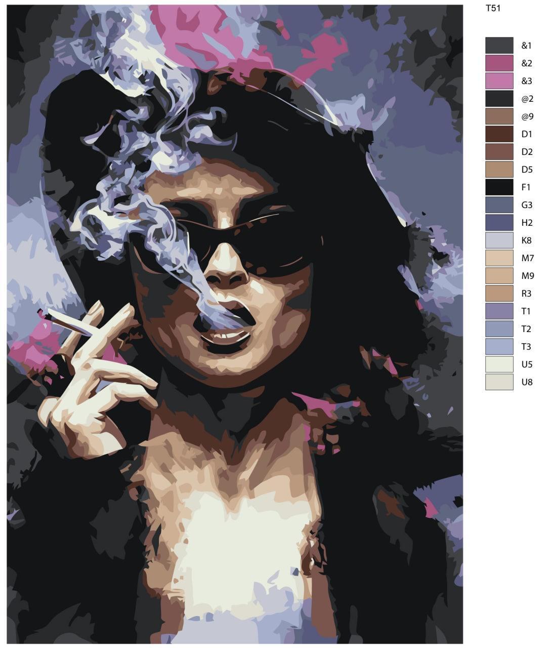 

Картина по номерам BRUSHES-PAINTS Т 51, Марла Сингер