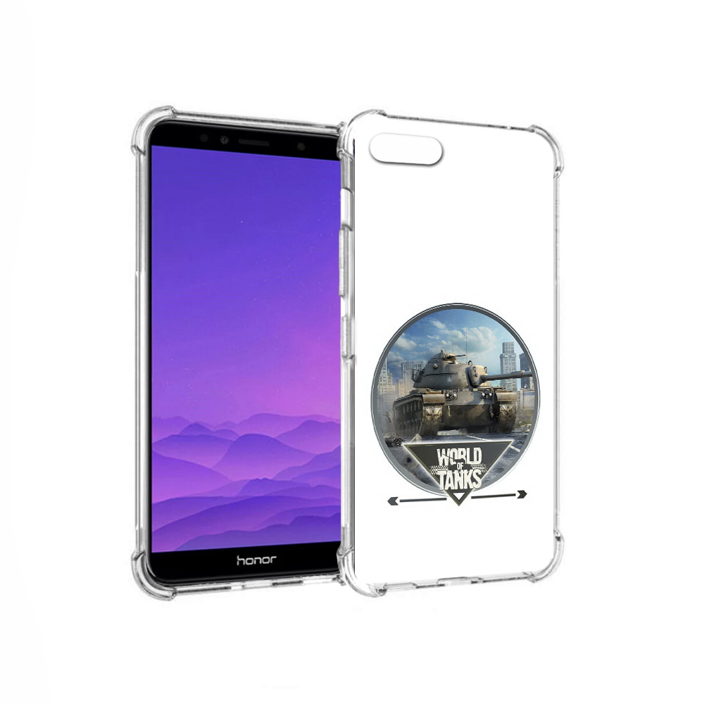 

Чехол MyPads Tocco для Honor 7A Мир танков (PT111206.25.119), Прозрачный, Tocco