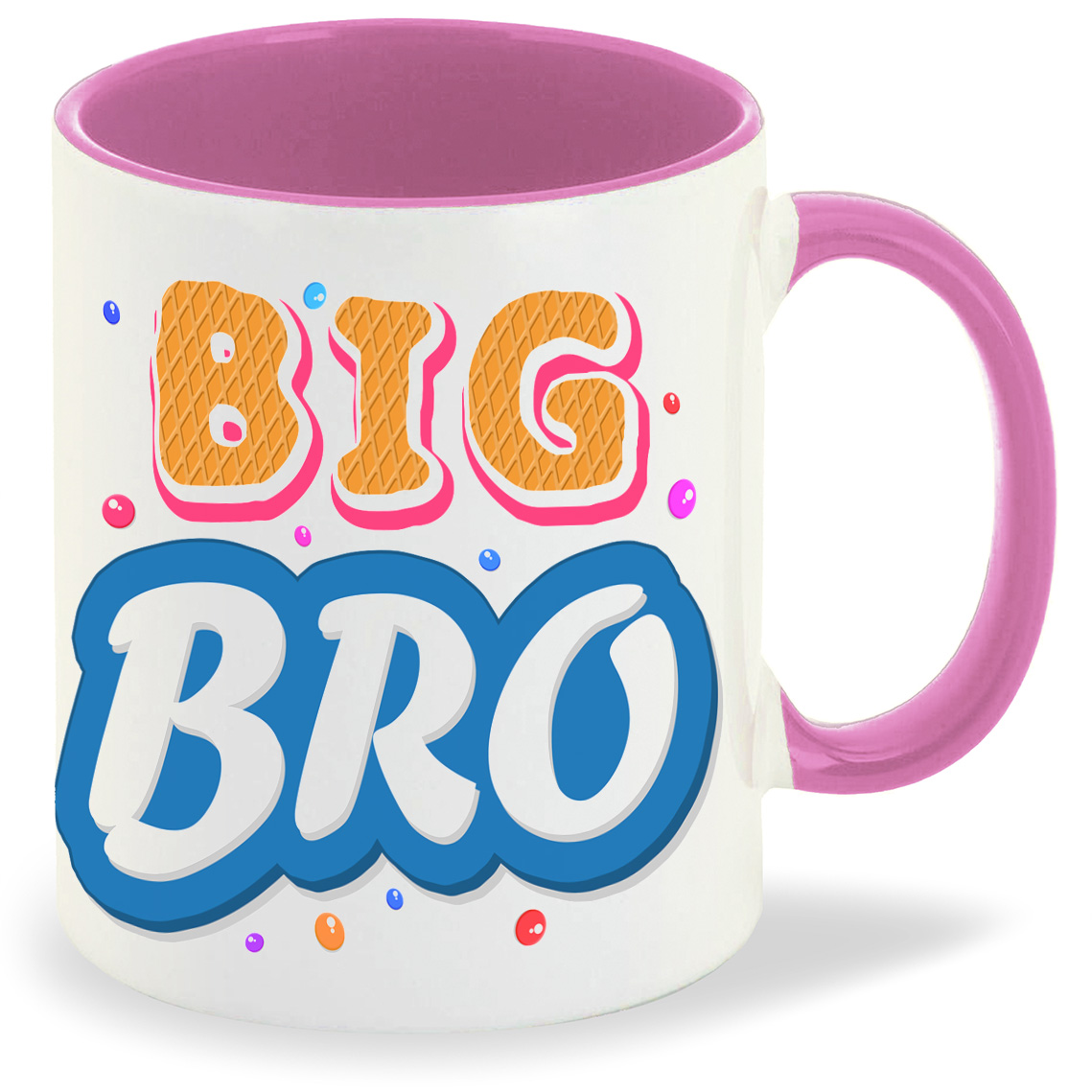 

Кружка CoolPodarok Прикол Big bro Большой брат, Прикол Big bro Большой брат