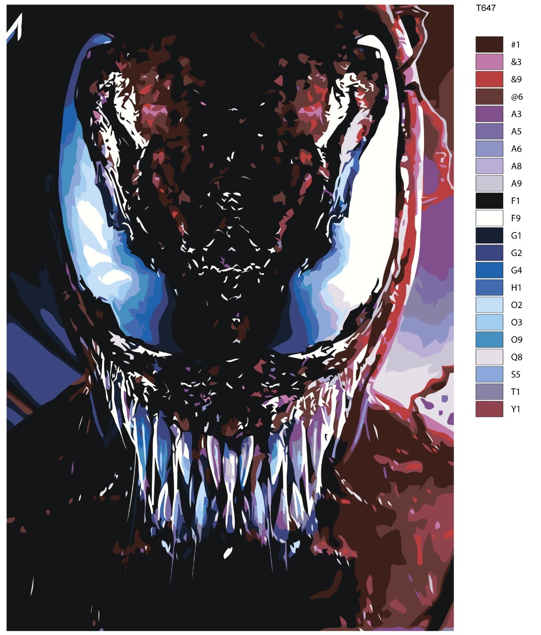 

Картина по номерам BRUSHES-PAINTS Т647, Карнаж