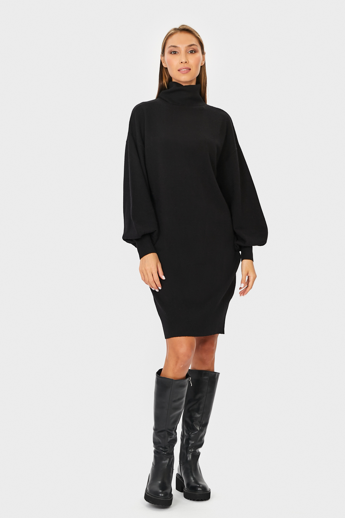 Платье женское Baon B451512 черное XL