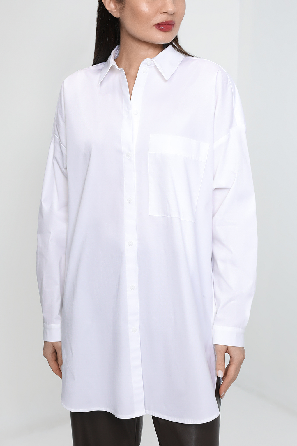 Рубашка женская Esprit Edc 992CC1F306 белая S