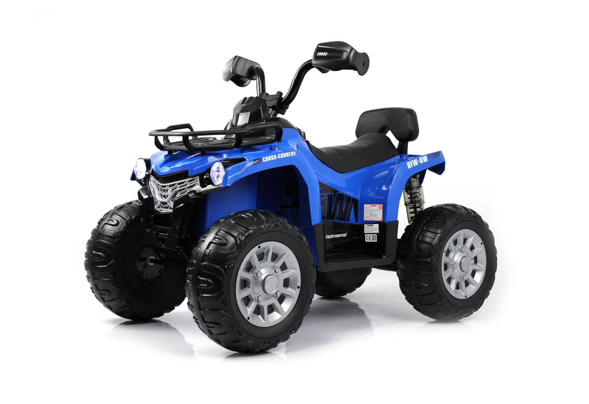 

Детский электроквадроцикл RIVERTOYS JS009, синий