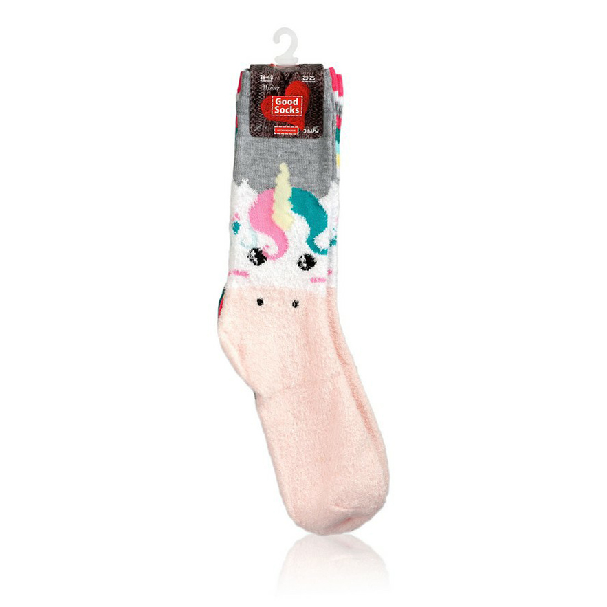 

Комплект носков женских Good Socks бежевых 23-25, Бежевый