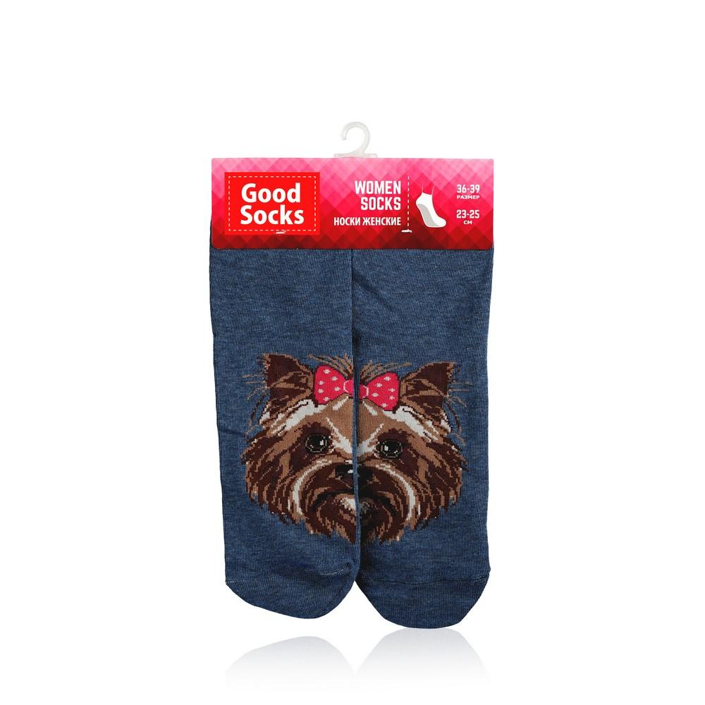 

Носки женские Good Socks голубые 23-25, Голубой