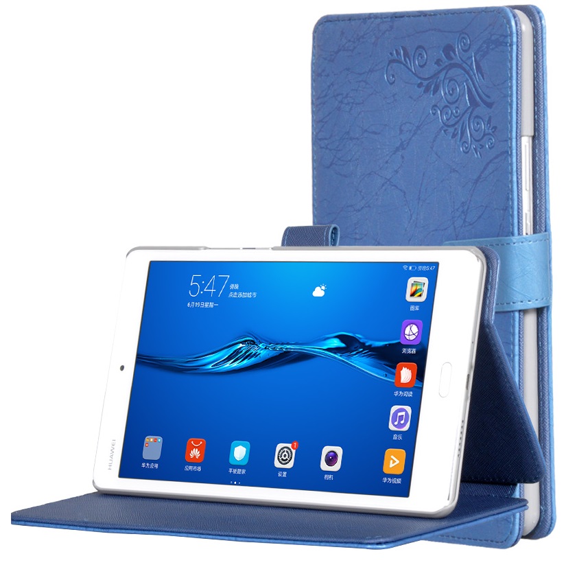 Чехол MyPads для Huawei MediaPad T3 7.0 (BG2-W09) Blue (75020)