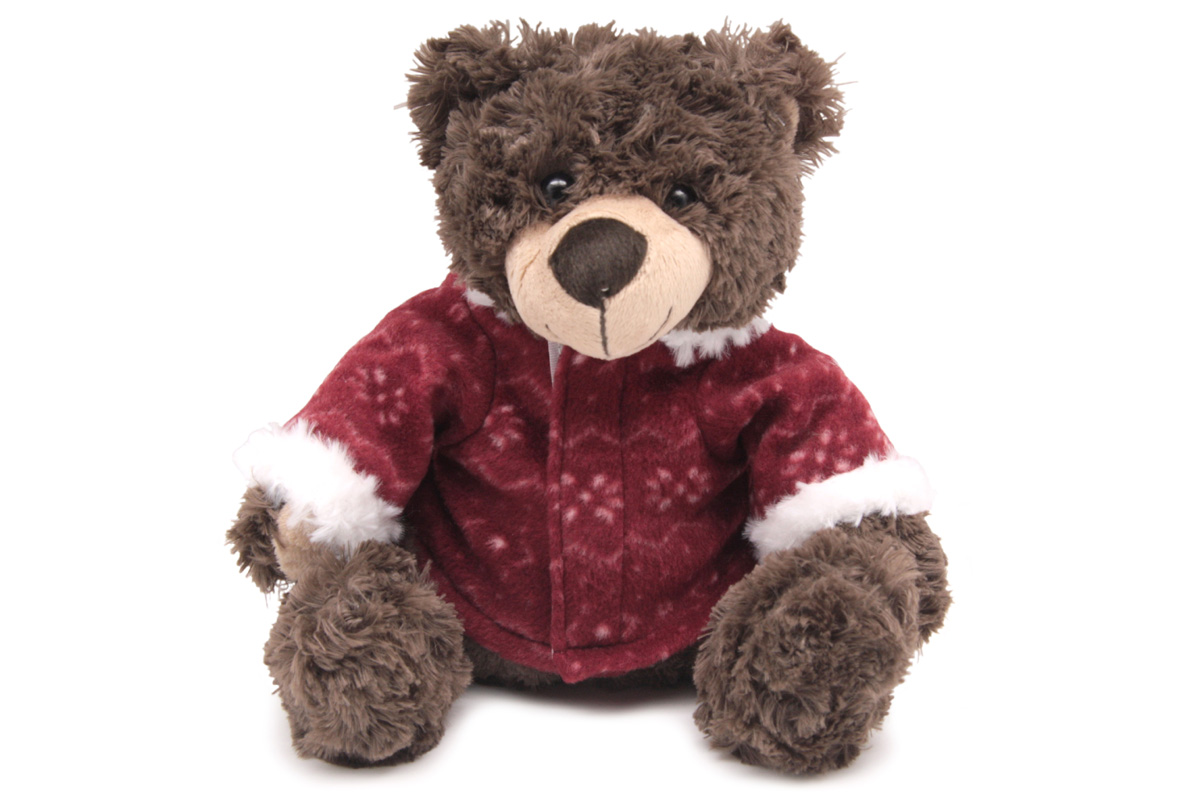 Мягкая игрушка Magic Bear Toys Мишка Ронни в кофте 18 см