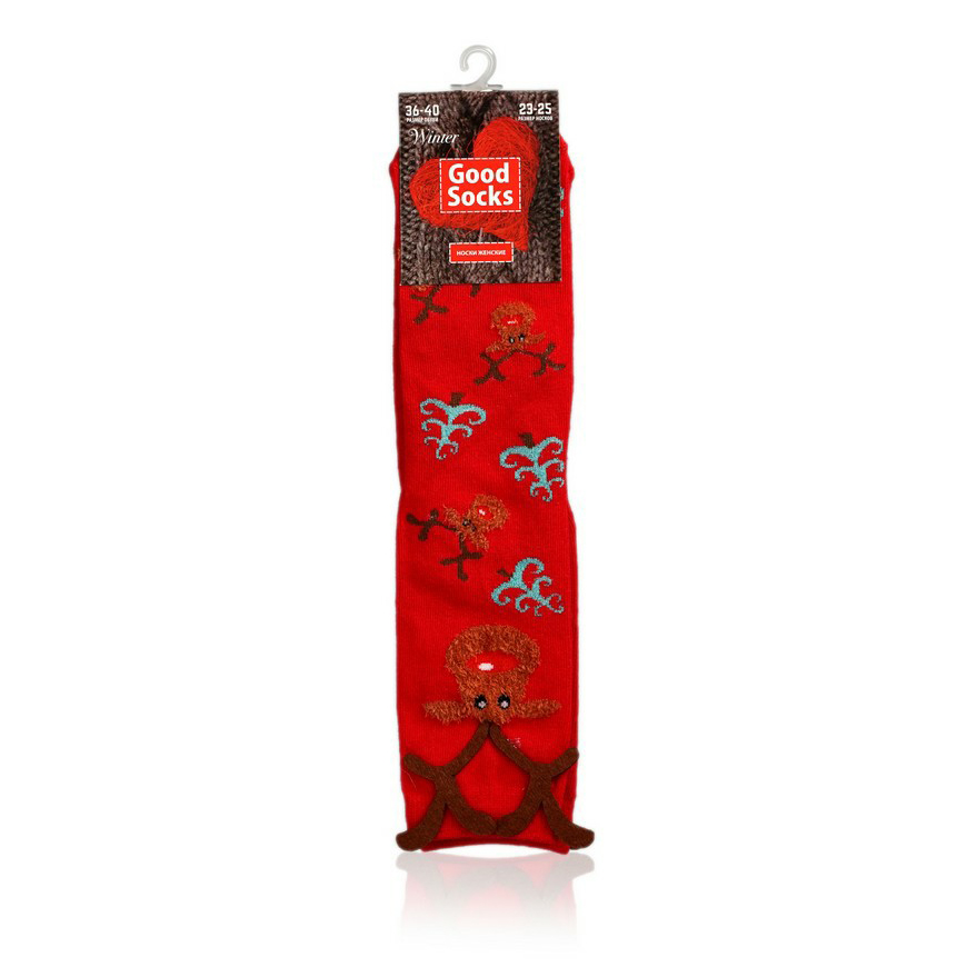 

Носки женские Good Socks красные 23-25, Красный