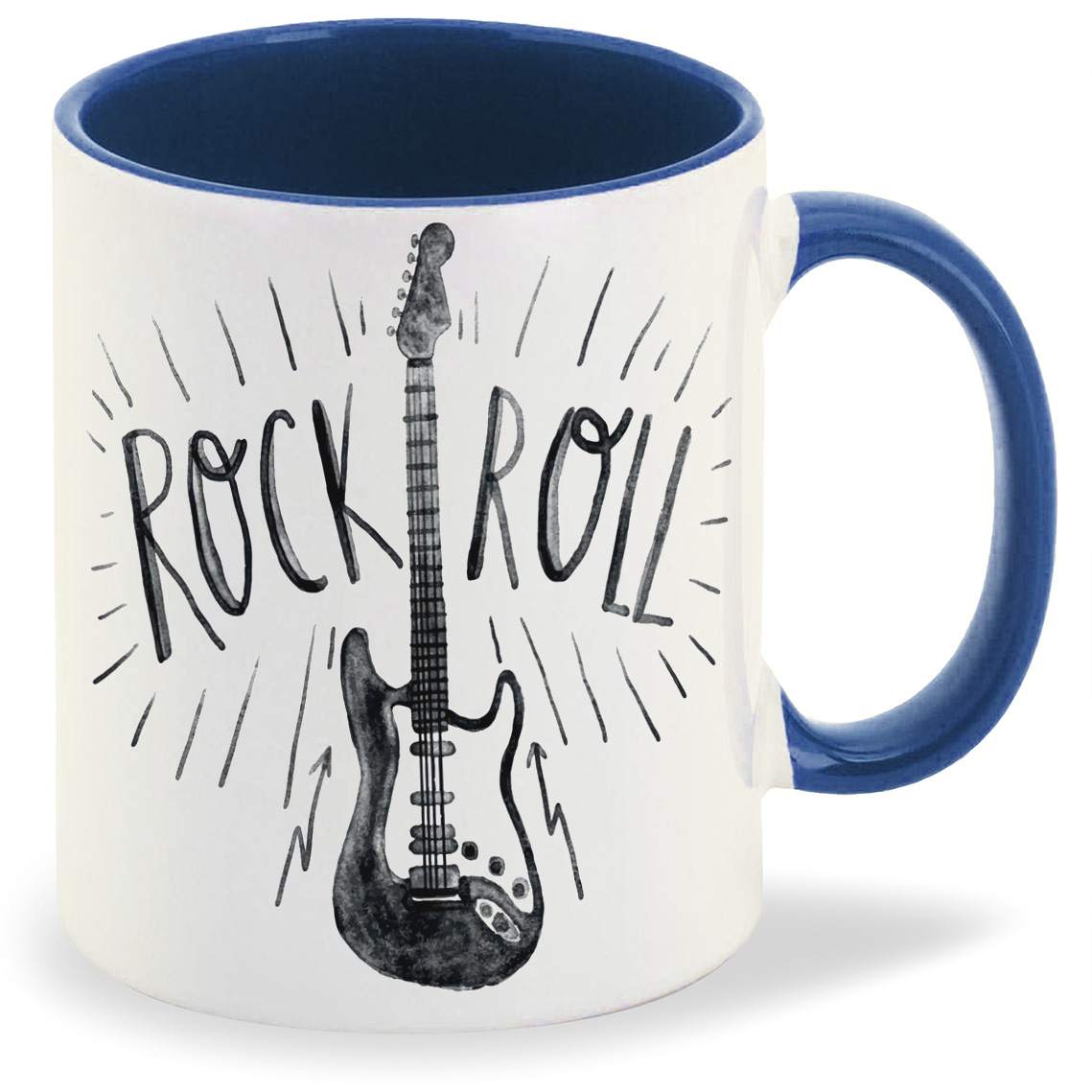 

Кружка CoolPodarok Rock and roll Рок энд Ролл, Rock and roll Рок энд Ролл